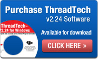 Purchase ThreadTech v2.24 Software