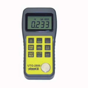 Ultrasonic thickness gauge by Phase II+