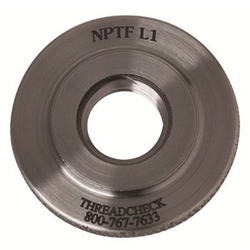 .250 QUALITY INSPECTION TOOLS 1/4 18 NPTF L2 PIPE THREAD RING GAGE L-2 N.P.T.F 