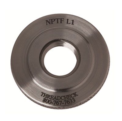 BUDGET 1/2 14 NPTF L1 PIPE THREAD PLUG GAGE .5 1/2"-14 INSPECTION CHECK 