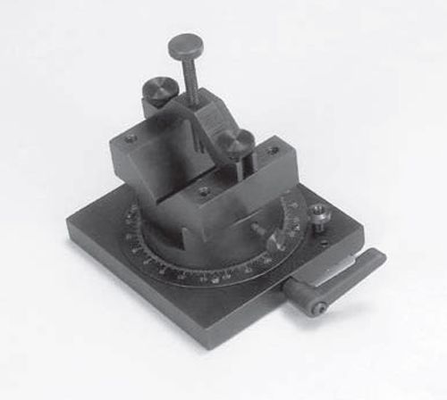 Rotary V-Block for S-T Industries Optical Comparator 3500 Series