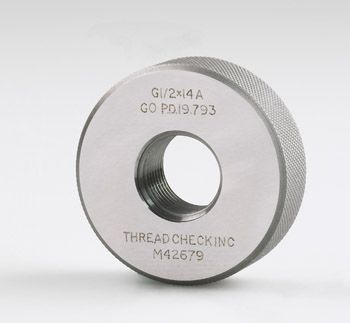 BSPP Pipe Thread Ring Gage Select the size your need 