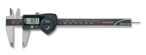 Mahr MarCal Digital Caliper 16 EWR with Reference System - Depth Rod with Step
