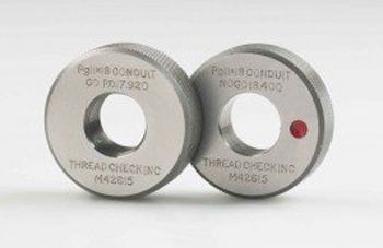 Pg 11 Go/No Go Thread Ring Gage Set Steel Conduit Thread Ring Gage per DIN 40431