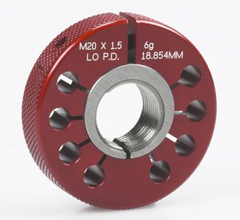 M8 x 1.0 6g Southern Style Steel NoGo Thread Ring Gage