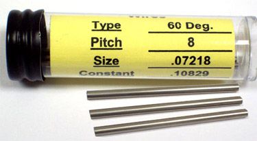 60° Inch Thread Measuring Wires - 96 Thread Per Inch