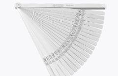 Inch Feeler Gauge Set - Style FG - 20 Blades - 1/4"W - 6"L