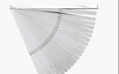 Inch Feeler Gauge Set - Style FG - 25 Blades - 1/2"W - 12"L