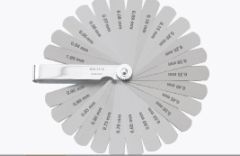 Metric Feeler Gauge Set – Style MFG - 25 Blades - 12.7mm (1/2") W - 76mm (3") L