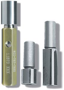 Chrome Taperlock No Go Member Plug Gage w/Handle - Y - .1050"-.1500"