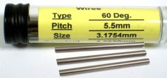 60° Metric Thread Measuring Wires - 10.0 mm Pitch