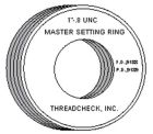 M5 x 8 Class W Master Setting Ring Gage